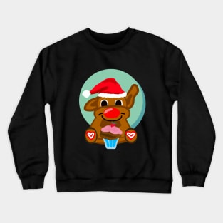 deer x' mas Crewneck Sweatshirt